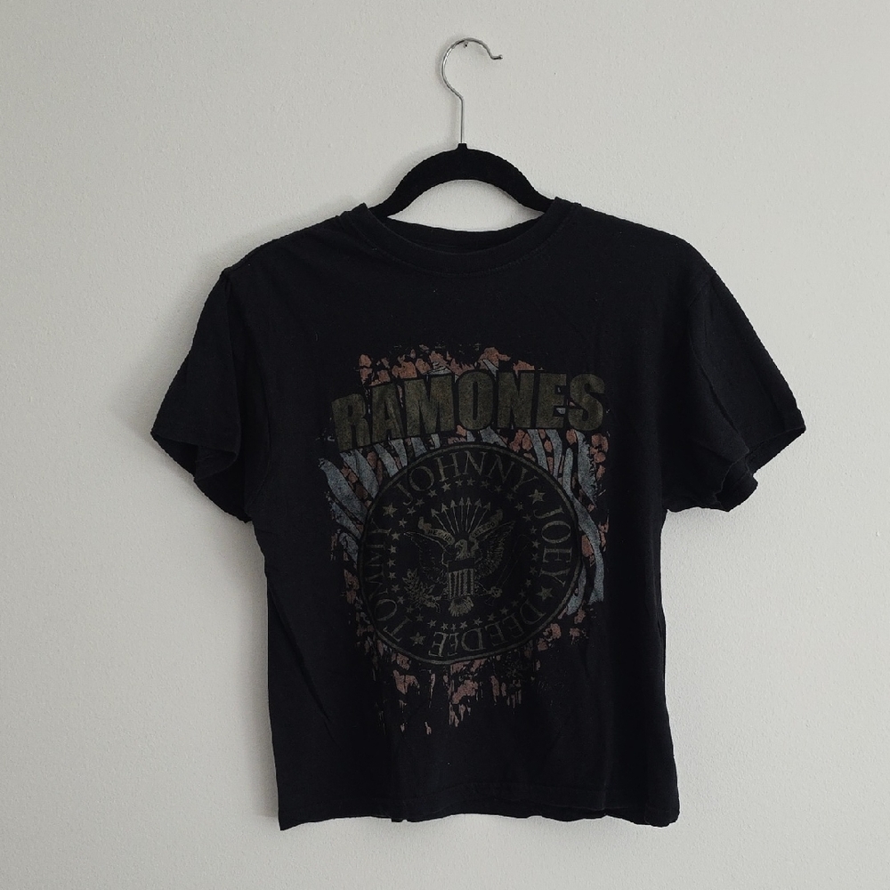 Ramones Black Graphic Women's Tee